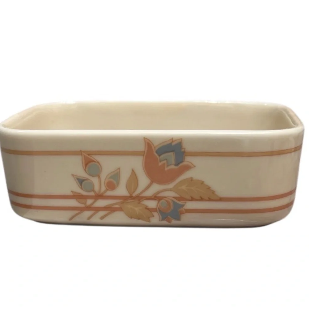 Vintage Tavistock Floral Ceramic Soap Dish